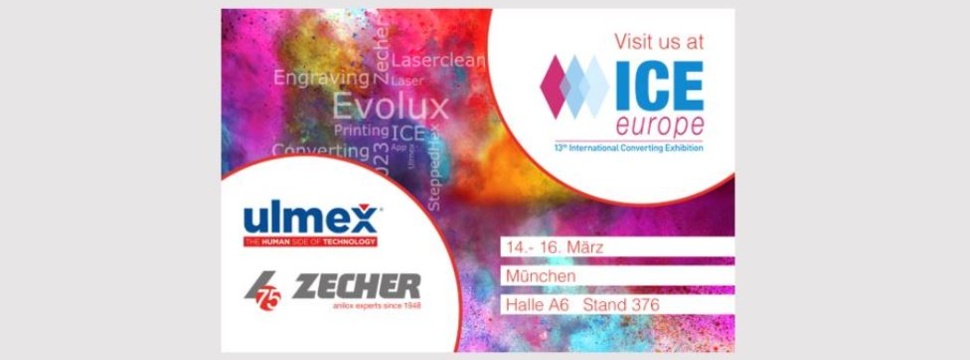 ULMEX GmbH and Zecher GmbH are using their joint appearance at the ICE Europe 2023 in Munich