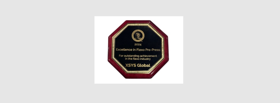 XSYS mit dem FPPA Award for Innovation Excellence in Flexo Prepress ausgezeichnet