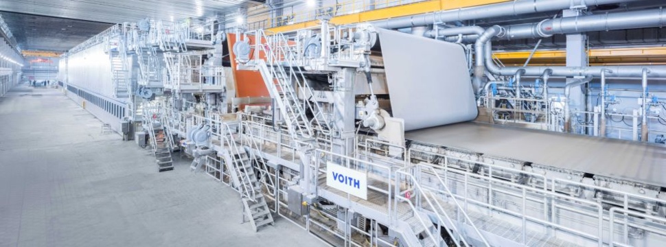 Voith supplies technologies for successful PM 2 rebuild at Schumacher Packaging in Myszków, Poland