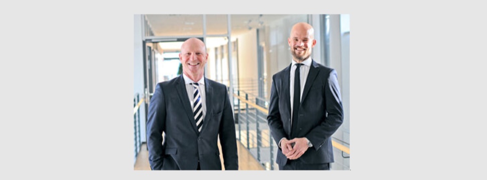 HERMA Managing Directors Sven Schneller (left) and Dr Guido Spachtholz (right)
