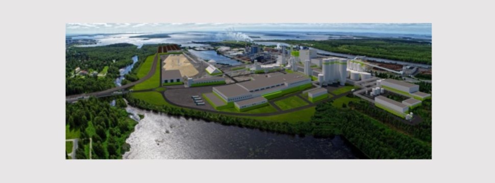 Kemi bioproduct mill in Finland