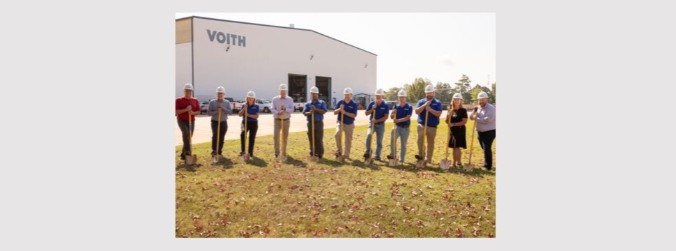 Voith beginnt mit millionenschwerer Erweiterung des Rollenservicezentrums in West Monroe, Louisiana Voith beginnt mit millionenschwerer Erweiterung des Rollenservicezentrums in West Monroe, Louisiana