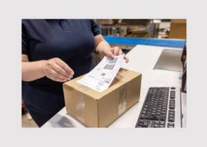 Haftmaterial für Linerless-Etiketten mit starker Haftung