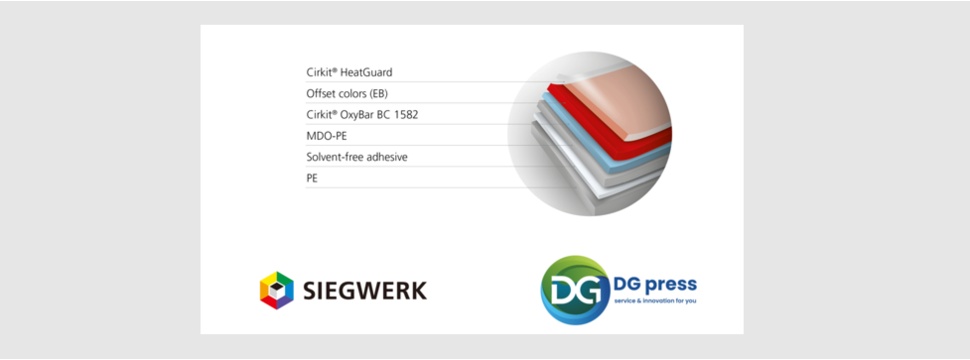 Siegwerk’s barrier coatings used by DG press