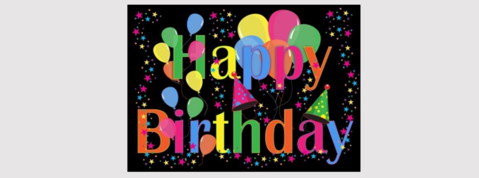 Happy Birthday Karte