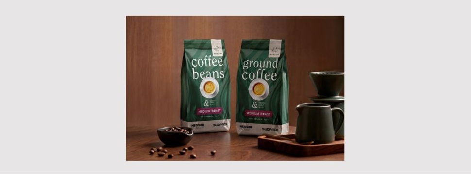 Coffee packaging from Hesser Packaging and SÜDPACK