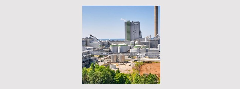 Zellstofffabrik in Rauma