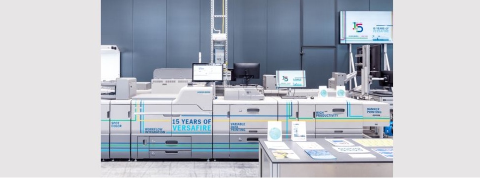 HEIDELBERG und RICOH feiern 15 Jahre strategische Partnerschaft mit Versafire Digitaldrucksystemen.