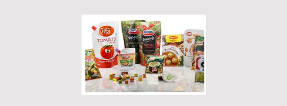 Flexible packaging for soups and sauces by Huhtamaki