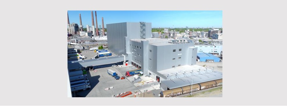 The expansion results in a fully integrated logistics centre