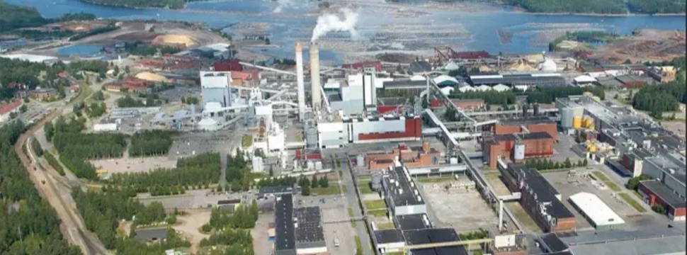Zellstofffabrik UPM Kaukas in Finnland
