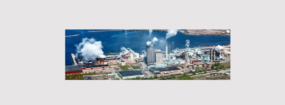 Stora Ensos Werk in Skutskär