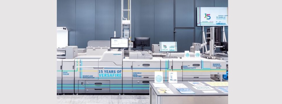 HEIDELBERG and RICOH Mark 15 Years of Strategic Partnership with Versafire Digital Printing Systems
