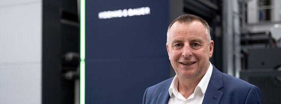 Chris Scully wird Geschäftsführer bei Koenig & Bauer UK