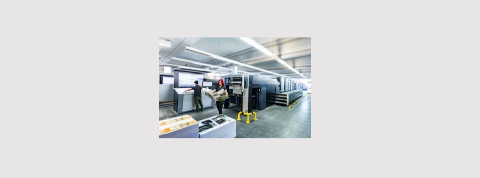 The Speedmaster CX 104 is the new universal press from Heidelberg for virtually all commercial and packaging printing requirements.