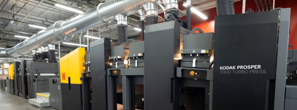Kodak verkauft erste Turbo-Druckmaschine an Mercury Print Productions