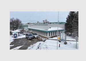 Cascades recycled boxboard manufacturing plant in Kingsey Falls
