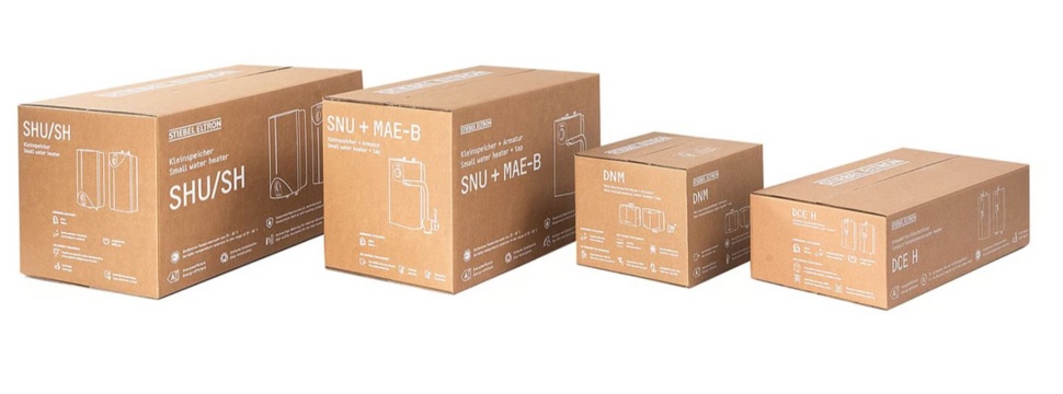 Mondi - packaging concept for Stiebel Eltron