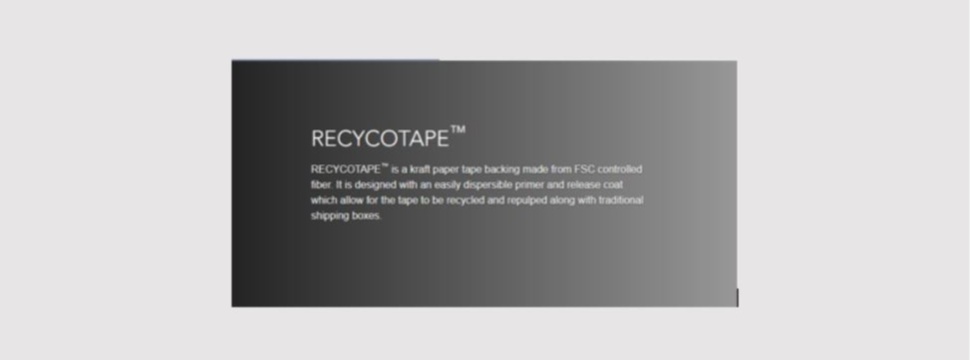 Neenah, Inc. Introduces RECYCOTAPE™, A 100% Recyclable Packaging Tape Backing