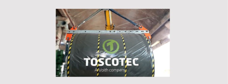 Toscotec nimmt einen TT SYD Steel Yankee Dryer bei Cartiera Ponte d'Oro in Italien in Betrieb