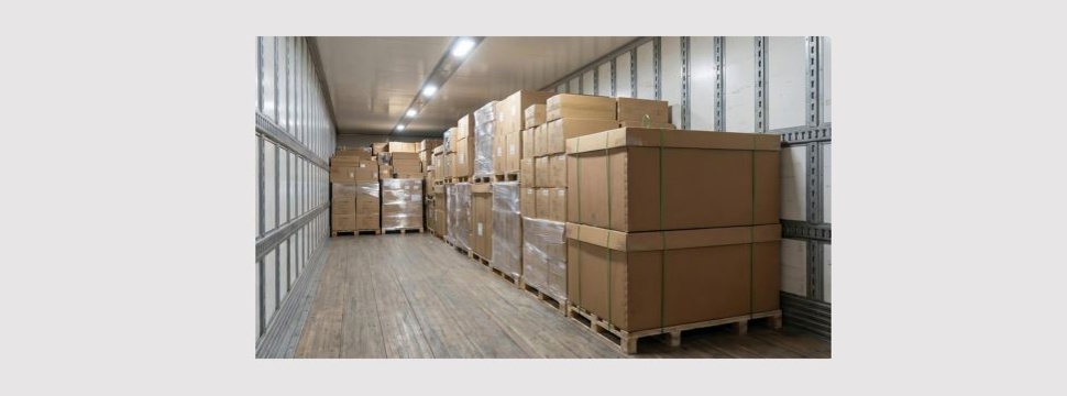 Verpackung für den Versand schallgedämpfter Bürokabinen