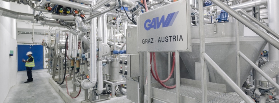 GAW started up the new coating colour preparation at Mondi Jülich