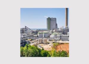 Zellstofffabrik in Rauma