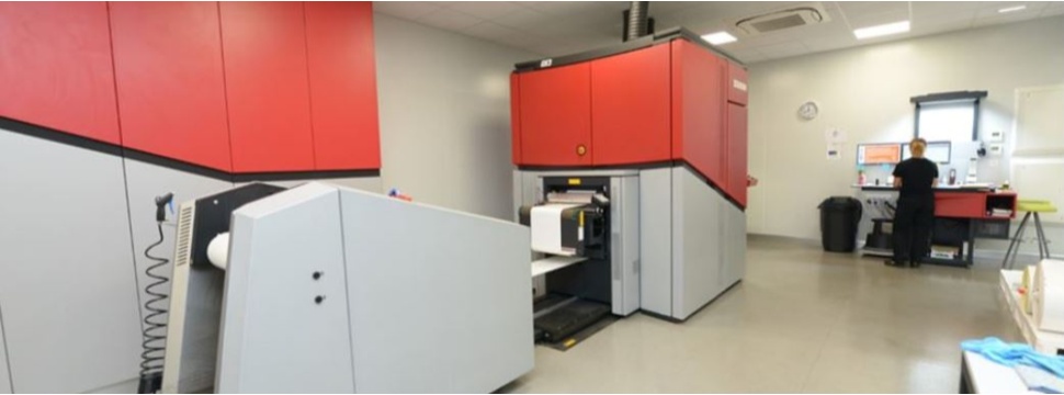 Xeikon CX3 Etikettendruckmaschine bei Interprint