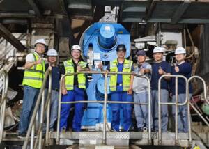 Erfolgreiche Inbetriebnahme der PrimePress X-Schuhpresse von ANDRITZ im Werk von Paper Corea in Gunsan