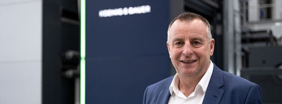 Chris Scully is now Managing Director at Koenig & Bauer UK