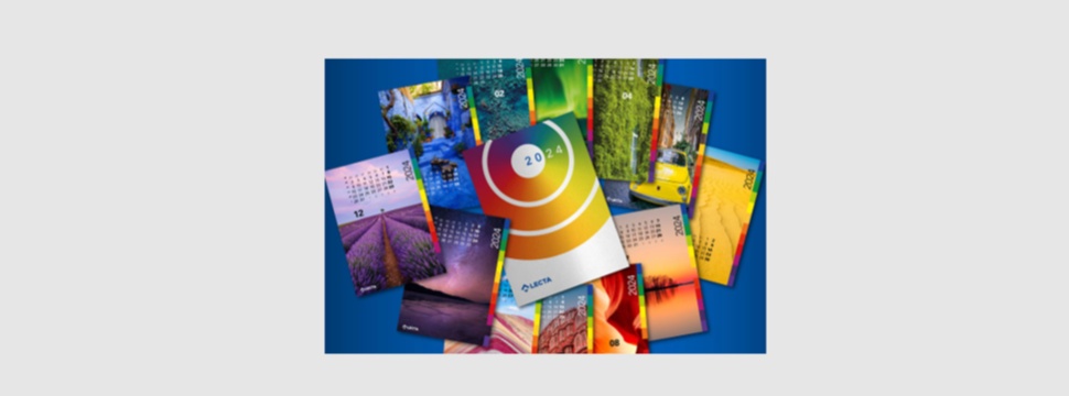 Lecta explores colors from around the world in its 2024 calendar