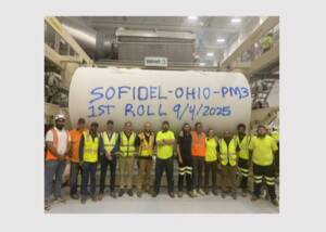 Sofidel America hat erfolgreich eine dritte Papiermaschine in seinem integrierten Werk in Circleville, Ohio, in Betrieb genommen. Sofidel America hat erfolgreich eine dritte Papiermaschine in seinem integrierten Werk in Circleville, Ohio, in Betrieb genommen.