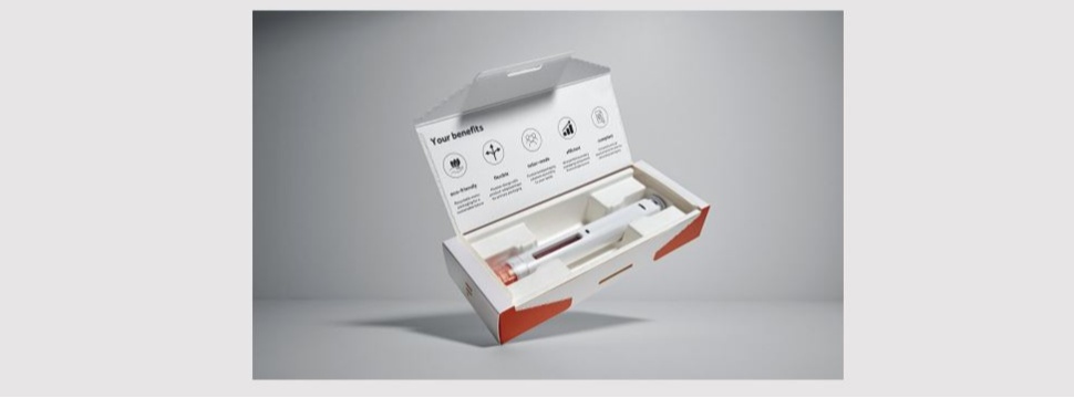 Moulded Fibre Trays für Vials, Pens und vorgefüllte Spritzen