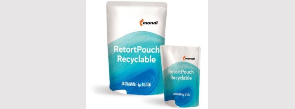 Mondi stellt RetortPouch Recyclable für sterilisierte Fertiggerichte und Nasstierfutter vor.