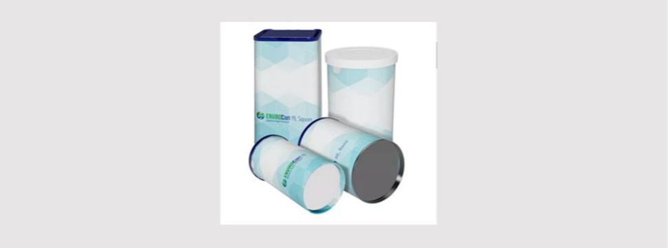 EnviroCan - Der Körper des Containers besteht zu 100 % aus recycelten Fasern