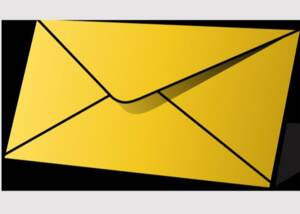Yellow letter