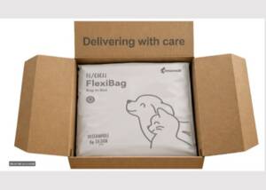 Mondi’s innovative concept combines a corrugated outer box with a recyclable, laser-marked flexible packaging format.