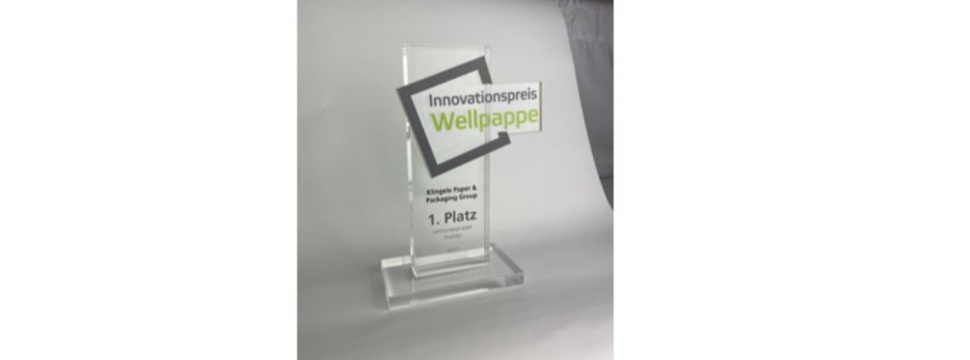 Innovationspreis Wellpappe: 1. Preis für Klingele