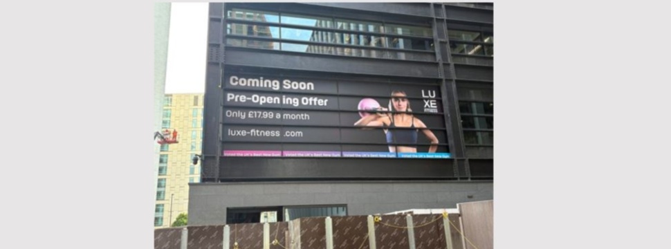 Signs Express Bristol geht mit Drytac SpotOn White ins Fitnessstudio