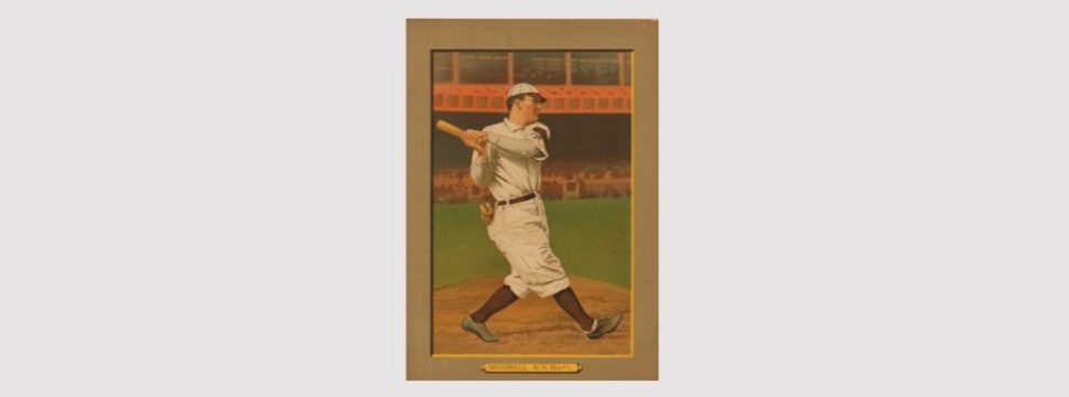 Trading card of baseball player Al Bridwell