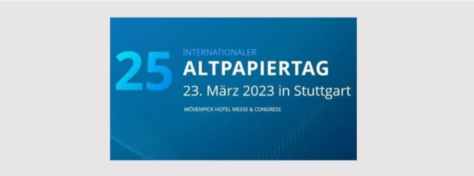 International recovered paper industry meets in Stuttgart