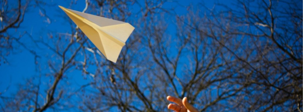 Paper airplane