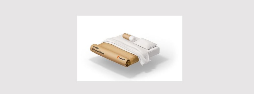 CompressWrap is designed for recycling according to the 4evergreen 'Design for Circularity Guidelines' and can be easily unwrapped without the need for a knife or cutter, ensuring a safer unwrapping experience. CompressWrap is designed for recycling according to the 4evergreen 'Design for Circularity Guidelines' and can be easily unwrapped without the need for a knife or cutter, ensuring a safer unwrapping experience.
