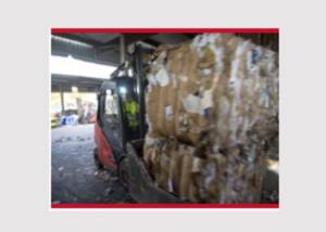 Waste paper recycling