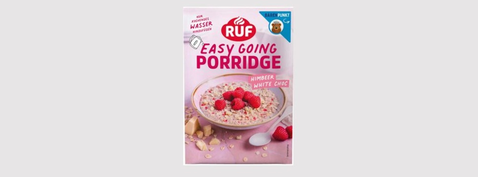 RUF Lebensmittelwerk KG Chooses Koehler Paper Barrier Paper for Its Porridge Packaging