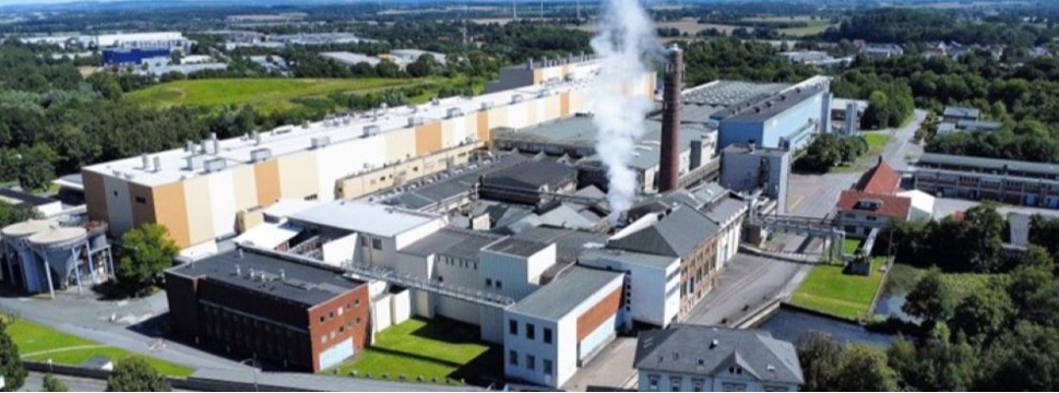 Aerial view of Mitsubishi HiTec Paper Europe GmbH Aerial view of Mitsubishi HiTec Paper Europe GmbH