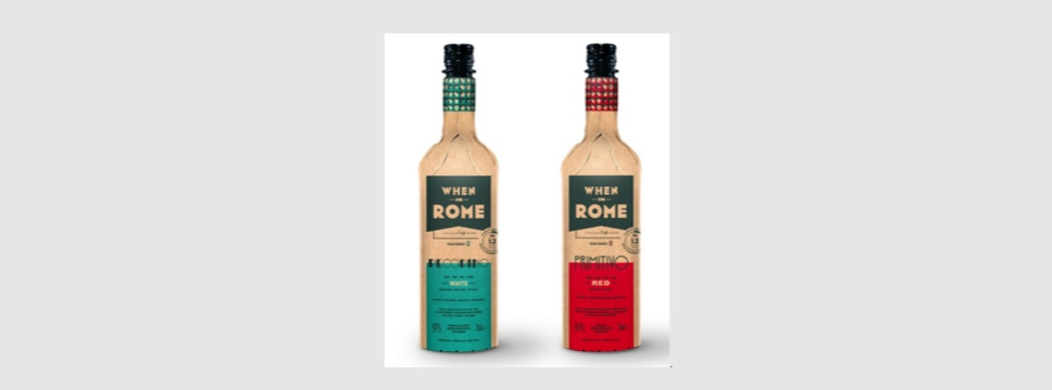 Leading wine brand When in Rome is set to launch its range of recycled paper wine bottles into Sainsburys during Q1 2023.