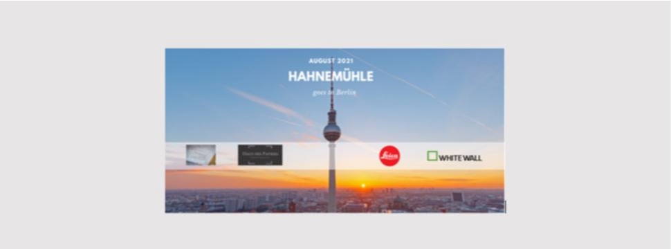 Hahnemühle goes to Berlin – Meet us at Paper Positions and Berlin Photo Week