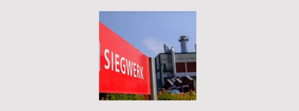 Siegwerk headquarters with flag