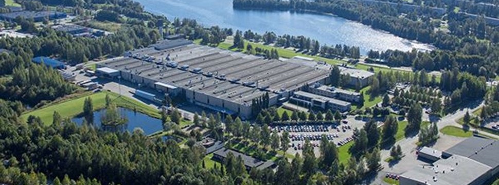 Valmets Produktionsstätte für Gewebe in Tampere